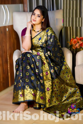 Soft Silk Katan Sharee